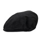 Black Corduroy Crown Newsboy Hat Men