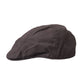 Brown Nylon Cloth Newsboy Hat Men