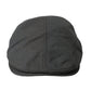 Dark Gray Nylon Cloth Newsboy Hat Men