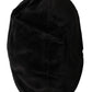 Black Crown Cotton Newsboy Hat Men