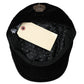 Black Crown Cotton Newsboy Hat Men