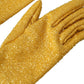 Gold Lurex Fantasia Mid Arm Length Gloves