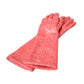 Pink Lurex Fantasia Mid Arm Length Gloves