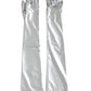 Silver Spandex Logo Elbow Length Gloves