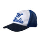 Blue White Black Italia Mesh Baseball Hat