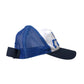 Blue White Black Italia Mesh Baseball Hat