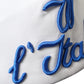 Blue White Black Italia Mesh Baseball Hat
