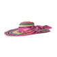 Multicolor Fantasy Wide Brim Floppy Hat