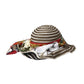 Multicolor Fantasy Wide Brim Floppy Hat