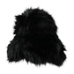 Black Faux Fur Womens Bucket Hat