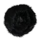 Black Faux Fur Womens Bucket Hat