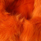 Orange Faux Fur Whole Head Wrap Hat