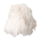 White Acrylic Fur Womens Bucket Hat