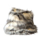Multicolor Acrylic Fur Women Bucket Hat