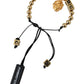 Gold Beaded LOVE DG Charm Fashion Bracelet