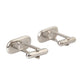 Silver Gold Plated Metal Brass Pin Cufflinks