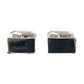 Silver Plated Metal Brass Pin Men Cufflinks