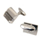 Silver Plated Metal Brass DG Logo Pin Cufflinks