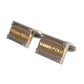 Silver Gold Plated Brass DG Logo Pin Cufflinks