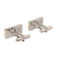 Silver Gold Plated Brass DG Logo Pin Cufflinks