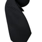 Black 100% Silk Adjustable Necktie Face Mask