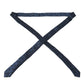 Dark Blue Logo 100% Silk Adjustable Tie