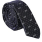 Blue DG Logo 100% Silk Adjustable Tie