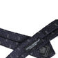 Blue DG Logo 100% Silk Adjustable Tie