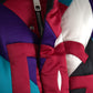 Multicolor Logo Windbreaker Puffer Jacket