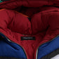 Multicolor Quilted Hooded Puffer Jacket