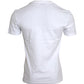 White Cotton DG Applique Men Casual T-shirt