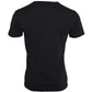 Black Cotton Silver Chain Short Sleeve T-shirt