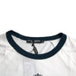 White D&G Logo Cotton Short Sleeves T-shirt