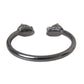 Black Rhodium Lion Bangle Bracelet Women