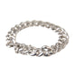 Solid Heavy Curb Link 925 Sterling Silver Bracelet Men