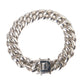 Solid Heavy Curb Link 925 Sterling Silver Bracelet Men