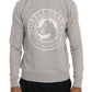 Chic Morellosaurs Crewneck Cotton Sweater