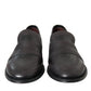 Black Brown Leather Loafer Men Dress Shoes