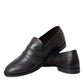 Black Brown Leather Loafer Men Dress Shoes