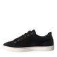 Black Suede Leather Men Low Top Sneakers Men Shoes