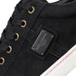 Black Suede Leather Men Low Top Sneakers Men Shoes