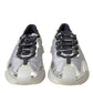 Silver Black Nylon NS1 Low Top Sneakers Men Shoes