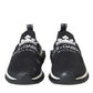 Black White Sorrento Slip On Sneakers Shoes