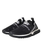 Black White Sorrento Slip On Sneakers Shoes