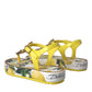 Yellow Lemon Beachwear Flats Sandals Shoes