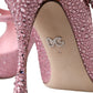 Pink Strass Crystal Heels Pumps Shoes