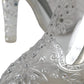 Clear Floral Crystal Heels CINDERELLA Shoes