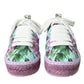 Multicolor Canvas Floral Espadrilles Sneakers Shoes