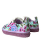 Multicolor Canvas Floral Espadrilles Sneakers Shoes