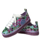 Multicolor Canvas Floral Espadrilles Sneakers Shoes